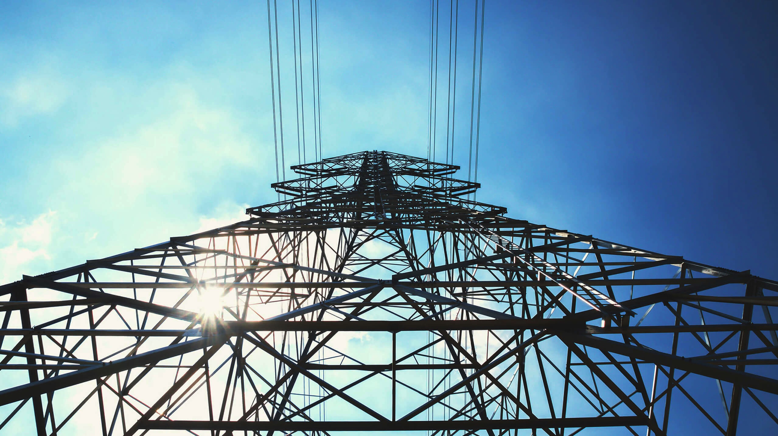 Image of a pylon power tower